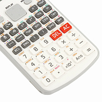 Калькулятор инженерный двухстрочный BRAUBERG SC-880-N, 417 функций, 10+2 разрядов, батарея, БЕЛЫЙ, 2