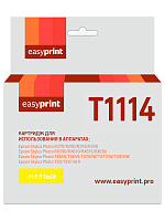 Картридж EasyPrint C13T0814/T1114 желтый совместимый с принтером Epson (IE-T1114)