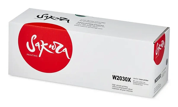 купить совместимый Картридж SAKURA W2030X черный совместимый с принтером HP (SAW2030X) 