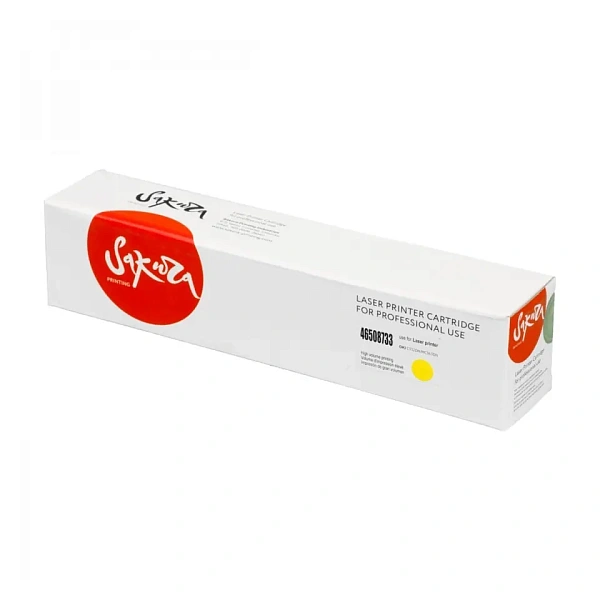 купить совместимый Картридж SAKURA 46508733 желтый совместимый с принтером Oki (SA46508733) 