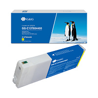 Картридж желтый увеличенный G&G C13T804400 желтый совместимый с принтером Epson (GG-C13T804400)