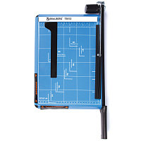 Резак сабельный BRAUBERG TS412 SABER, на 12 л., длина реза 300 мм, металлическое основание, A4, 5318