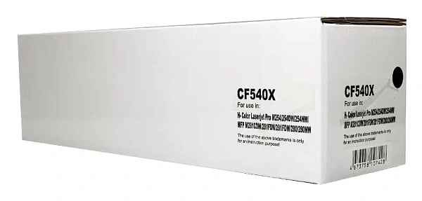 купить совместимый Картридж compatible CF540X черный совместимый с принтером HP (129431) 
