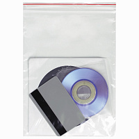 Пакеты с замком ZIP LOCK "зиплок", комплект 100 шт., 150х200 мм, ПВД, толщина 40 микрон, BRAUBERG, 6
