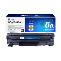 купить совместимый Картридж G&G CB435A черный совместимый с принтером HP (GG-CB435A UNIVERSAL) 