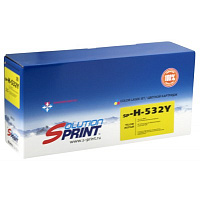 купить совместимый Картридж Solution Print CC532A желтый совместимый с принтером HP (SP-H-CC532A Y) 