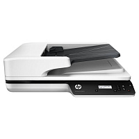 Сканер планшетный HP ScanJet Pro 3500 f1 (L2741A), А4, 25 стр./мин, 1200x1200, ДАПД