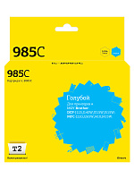 Картридж голубой T2 LC985C  совместимый с принтером Brother (IC-B985C)