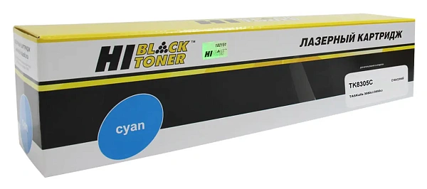 купить совместимый Картридж Hi-Black TK-8305C голубой совместимый с принтером Kyocera (98960700145) 