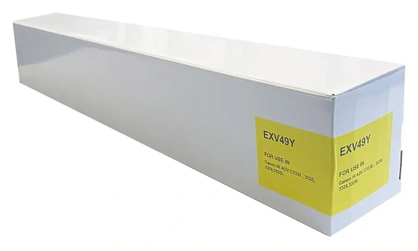 купить совместимый Картридж compatible C-EXV49Y желтый совместимый с принтером Canon (125355) 