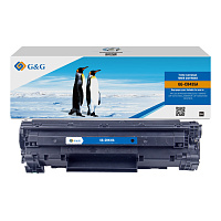 купить совместимый Картридж G&G CB435A черный совместимый с принтером HP (GG-CB435A) 