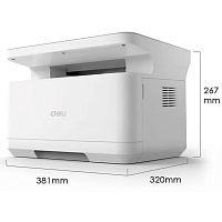 МФУ лазерное DELI M2000DNW "3 в 1" А4, 25 стр./мин, 10000 стр./мес., ДУПЛЕКС, сетевая карта, Wi-Fi