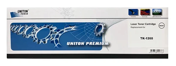 купить совместимый Картридж UNITON Premium TK-1260 черный совместимый с принтером Kyocera (130100) 