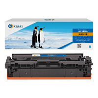 купить совместимый Картридж G&G W2211X голубой совместимый с принтером HP (GG-W2211X) 